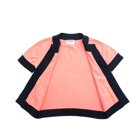 Chanel CHANEL Bicamiya Tops Ensemble Pink x Navy EIT0828P12814