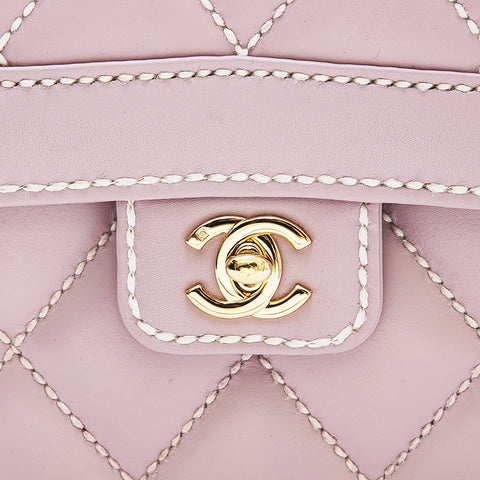 Chanel Chanel Wild Stitch Matrasse Handtasche Pink P12839