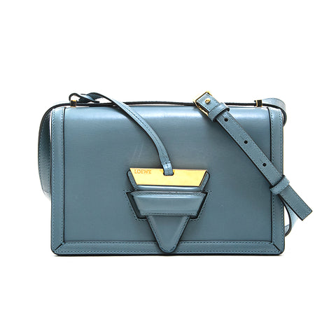 Loewe Barcelona肩带蓝色P12841