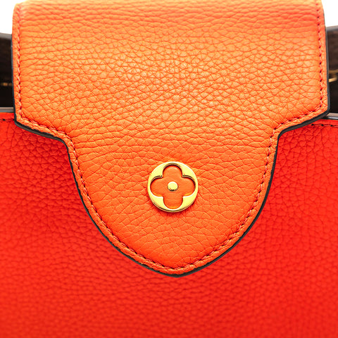 Louis Vuitton Louis Vuitton Capsine BB 2WAY Handbag Orange P12871