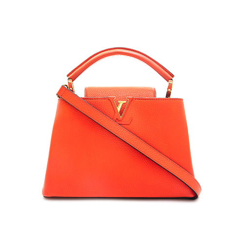路易·威登(Louis Vuitton)Capucine BB 2Way手提包橙色P12871