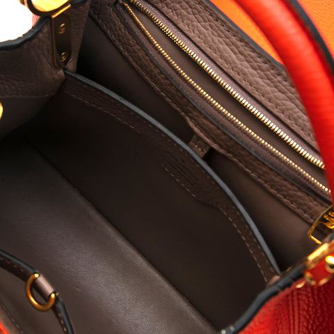 orange and black louis vuittons handbags