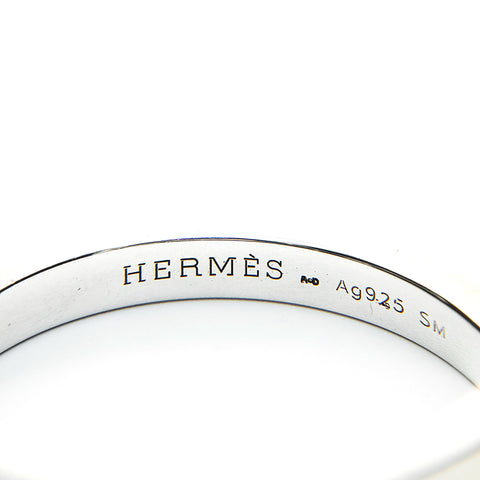 Hermès Clic Clac H Narrow Black Enamel Bracelet Gold Hardware – SukiLux