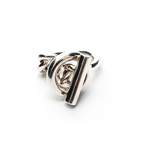 爱马仕爱马仕(Hermes)戒指croisette ag925戒指银色P12896