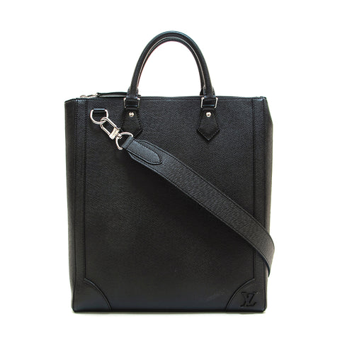 路易·威登(Louis Vuitton)路易威顿(Louis Vuitton)taiga垂直商务袋手提袋黑色P12949