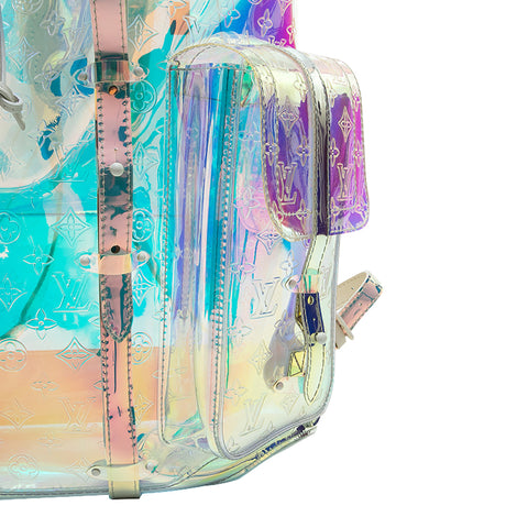 louis vuitton backpack holographic Louis Vuitton LOUIS VUITTON Monogram Prism Christopher GM Backpack/Day – NUIR VINTAGE