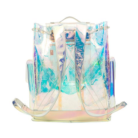 Louis Vuitton Transparent Monogram Prism Christopher GM Backpack