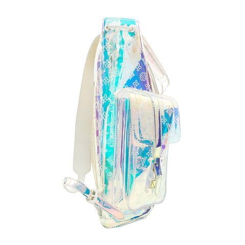louis vuitton christopher backpack monogram gm prism knockoff Louis Vuitton LOUIS VUITTON Monogram Prism Christopher GM Backpack/Day – NUIR VINTAGE