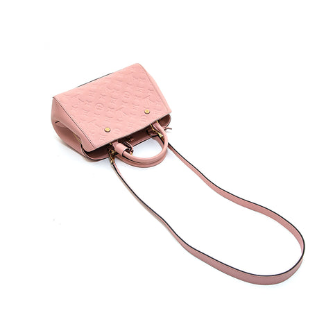 Louis Vuitton LOUIS VUITTON Montenyu Handbag Pink P12984 – NUIR