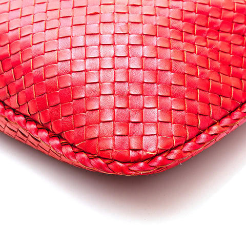 Bottega Veneta Vintage Intrecciato Multicolor Woven Leather