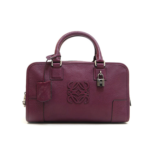 Loewe Amazona 28手提包紫色P13007
