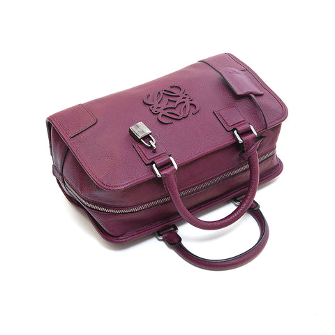 Loewe Loewe Amasona 28手提包紫色P13007