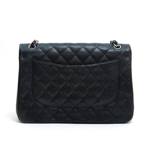 Chanel Chanel Cabian Hautmatrasse Doppelklappe Kettenumhängetasche Schwarz EIT0834P13012