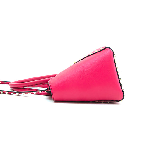 Valentino Valentino Rock Studs 2way Sac à main épaule rose P13024