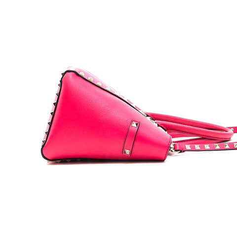 Valentino Valentino Rock Studs 2way Sac à main épaule rose P13024