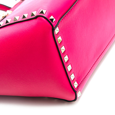 Valentino Valentino Rock Studs 2way Sac à main épaule rose P13024