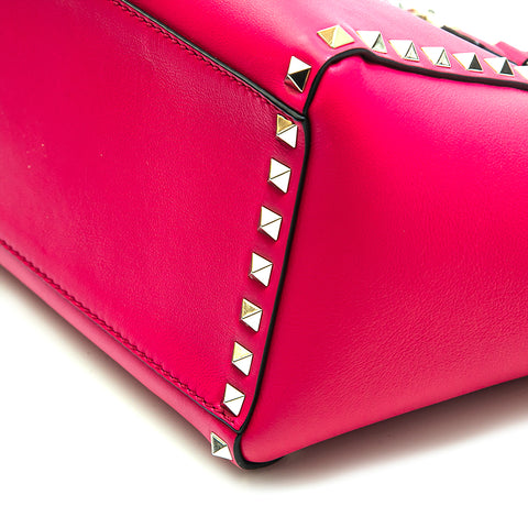 Valentino Valentino Rock Studs 2way Sac à main épaule rose P13024