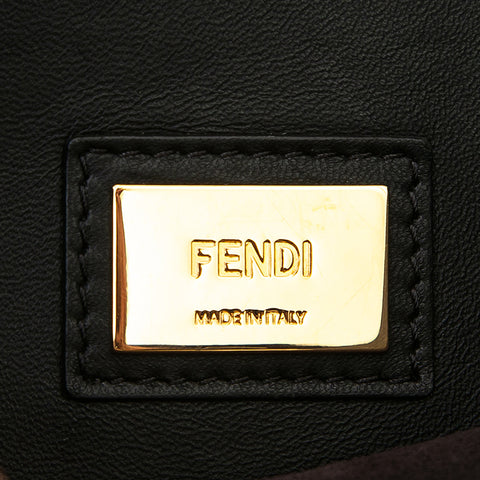 Fendi Fendi Peaker Boo 2way Handtasche Schwarz P13047