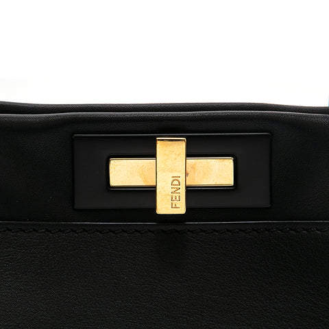 Fendi Fendi Peaker Boo 2way Handtasche Schwarz P13047