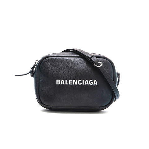 Balenciaga Balenciaga Everyvery Camera Bag肩带黑色P13053