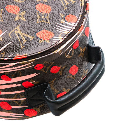 black and red louis vuitton backpack tan Louis Vuitton LOUIS VUITTON Monogram Jungle Dot Palm Springs PM Backpa – NUIR VINTAGE