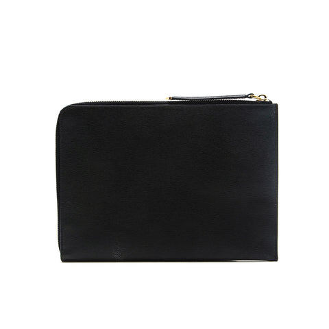 Fendi Fendi Studs Monster Clutch Bag Black P13063