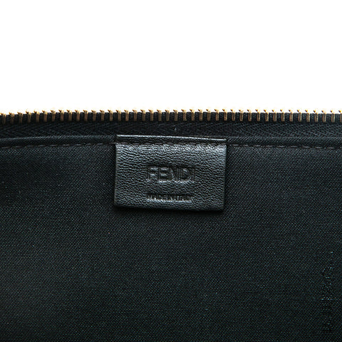 Fendi Fendi Studs Monster Clutch Bag Black P13063