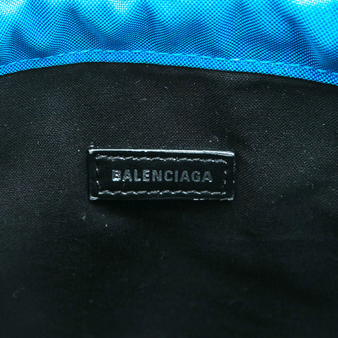 Balenciaga Blue Leather Explorer Crossbody Bag Balenciaga