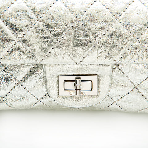 Chanel Chanel Matrasse 2.55 Sac à bandoulière en argent P13078