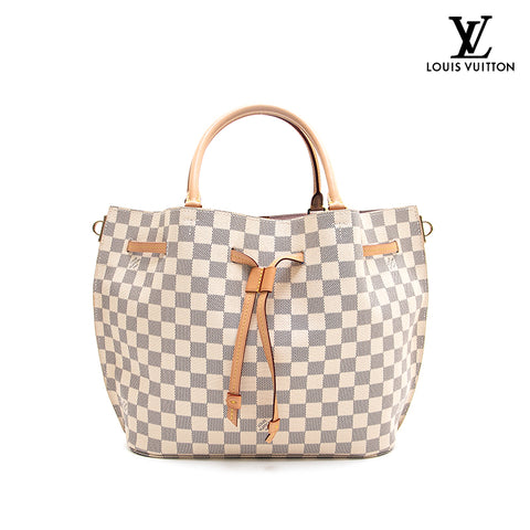 ルイ・ヴィトン LOUIS VUITTON ダミエ アズール ジロラッタ ハンドバッグ ピンク P13088