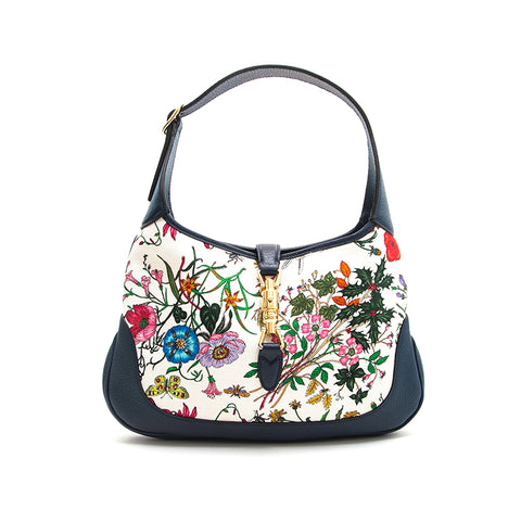 Gucci GUCCI New Jackie Flora Handbag Multicolor P13107