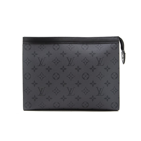 路易·威登(Louis Vuitton)pochette voiyage mm离合器袋灰色P13113