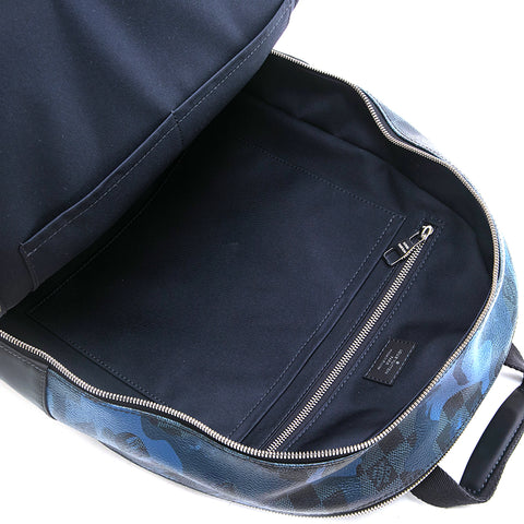 路易·威登（Louis Vuitton）Damieko Balt和Deepack Daypack Blue P13125