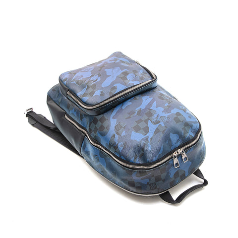 andy backpack louis vuitton Louis Vuitton LOUIS VUITTON Damie Cobalt Andy Backpack/Daypack Blue P1 – NUIR VINTAGE