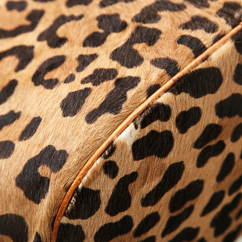 路易·威登（Louis Vuitton Allia）Allia会标豹Alma手提包棕色P13135