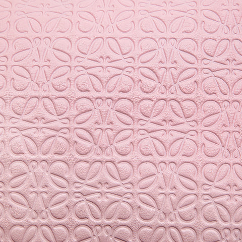 Loewe Loewe Anagram图案皮革手提袋粉红色P13137