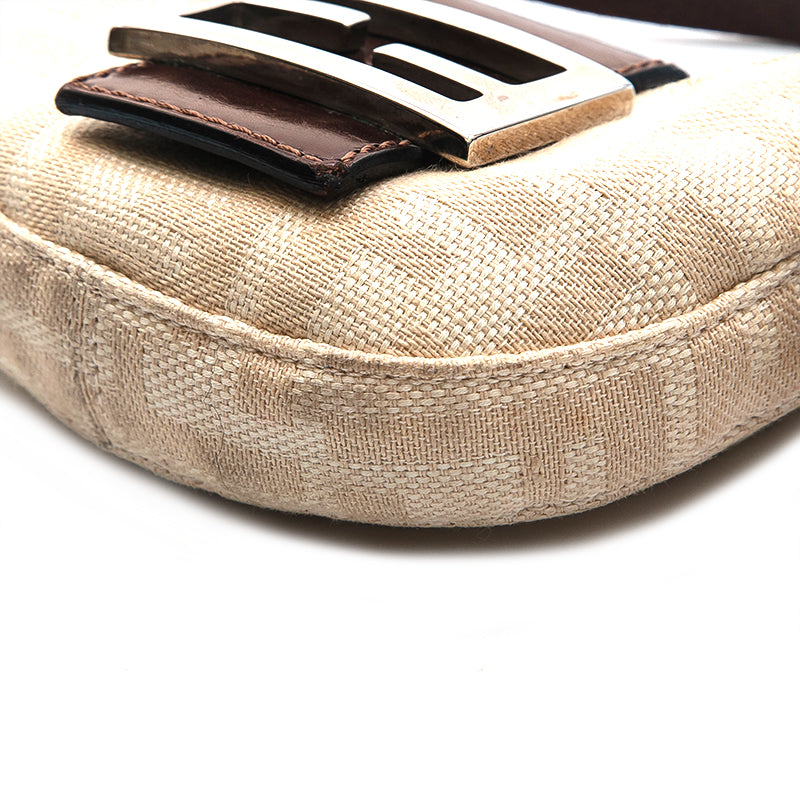 FENDI ミニクロワッサン フェンディ FENDI ズッカ ミニクロワッサン ポーチ ハンドバッグ