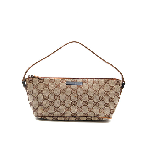 Gucci gucci gg canvas pouch Mini Handtasche Beige P13151