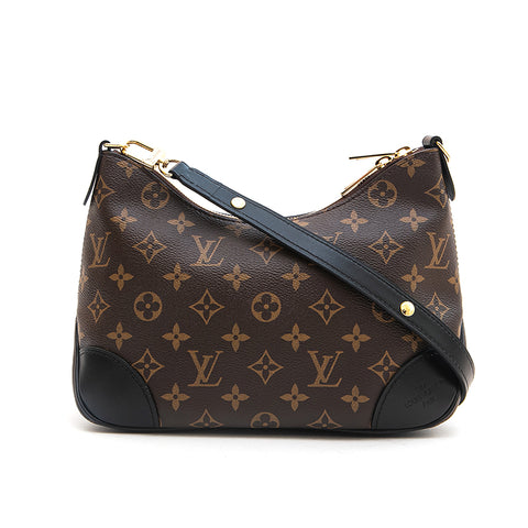 路易·威登(Louis Vuitton)boulogne nm离合器肩带棕色P13167