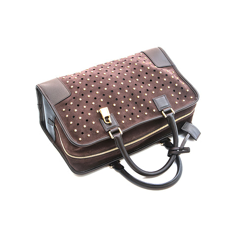 Loewe Loewe Wildlederstochern Amazona Handtasche Brown P13176