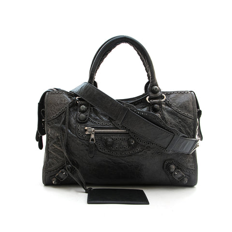 Balenciaga Giant Brose City Handtasche Khaki P13192