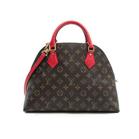 Louis Vuitton LOUIS VUITTON Almintou 2way Handbag Brown X Red P13198 – NUIR  VINTAGE