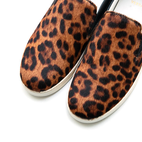 Versace VERSACE Leopard slip -on sneakers brown P13200
