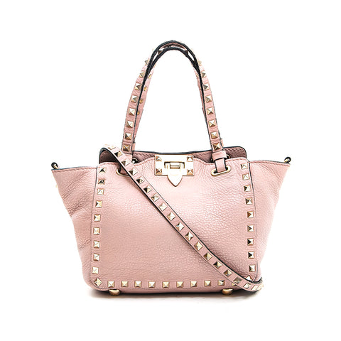 Valentino Valentino Felsenstollen 2way Schulterhandtasche Pink P13202