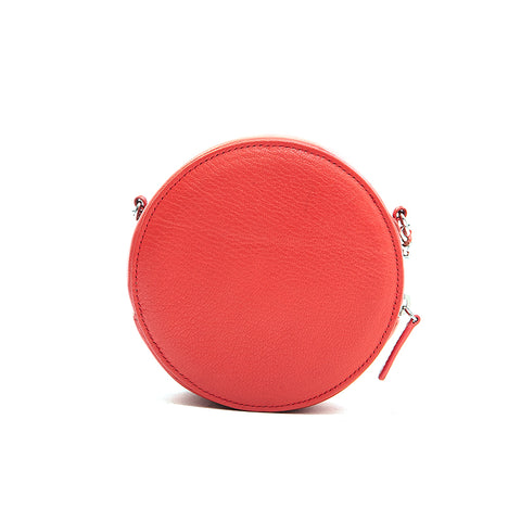 Chanel Chanel Curf Round Kettenbeutel Umhängetasche Orange P13207