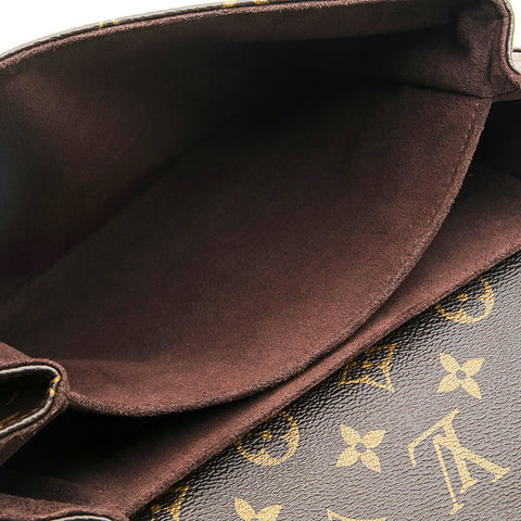 Louis Vuitton Louis Vuitton Monogramm Pochet Methis Umhängetasche Brown P13217