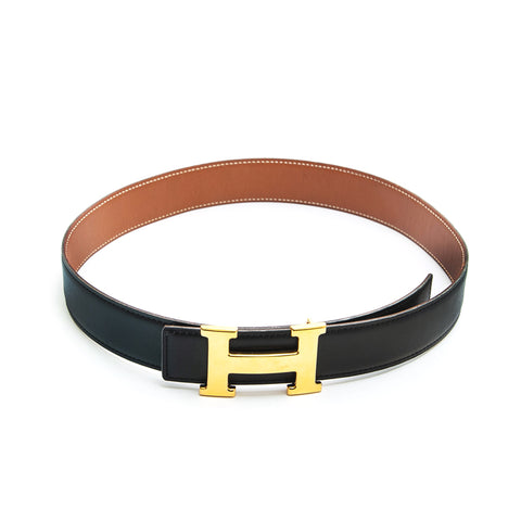 爱马仕(Hermes)腰皮带◯y雕刻黑色P13221