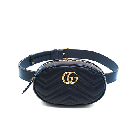 Gucci Gucci GG Marmont West Bag黑色P13238