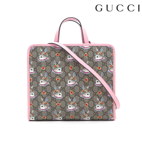 Gucci Gucci Higuchi Yuko Child Lens 2WAY Handbag Multicolor P13253