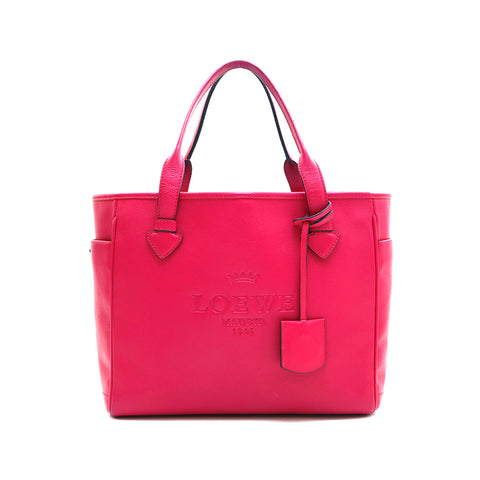 Loewe LOEWE Heritage Small Tote Handbag Pink P13274